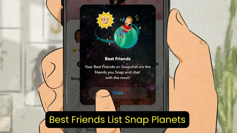Best Friends List Snap Planets