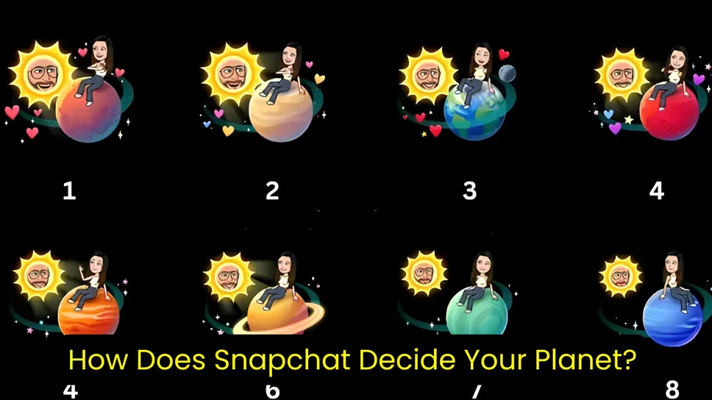 How Does Snapchat Decide Your Planet?