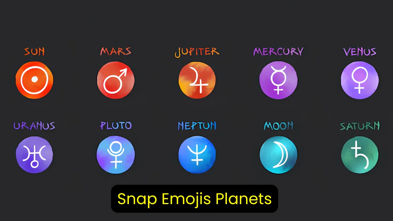 Snap Emojis Planets