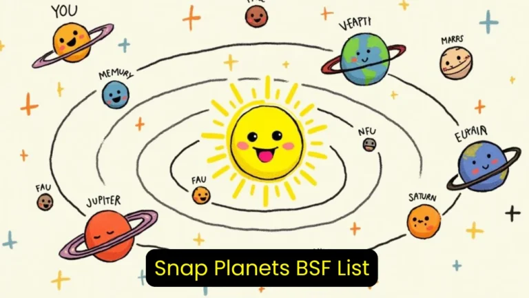Snap Planets BSF List