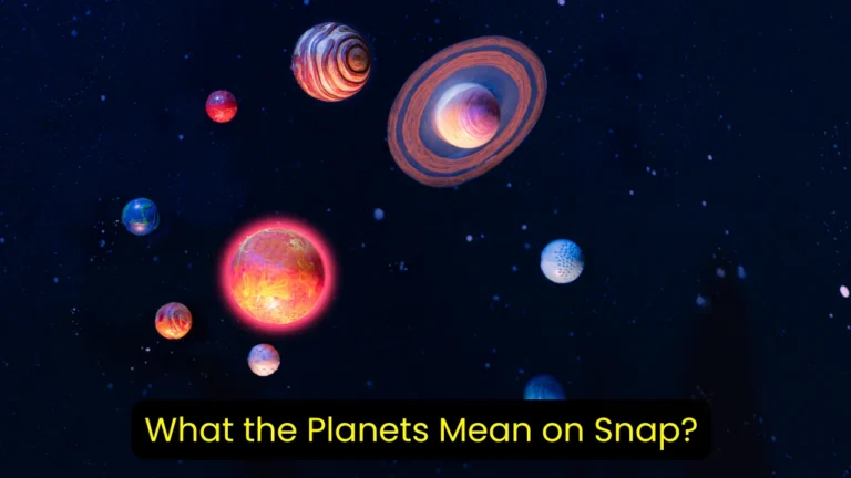What the Planets Mean on Snap